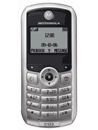 Best available price of Motorola C123 in Uae